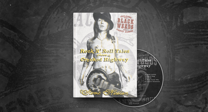 Rock’N’Roll Tales From a Crooked Highway’ de Stevie Klasson Book and CD